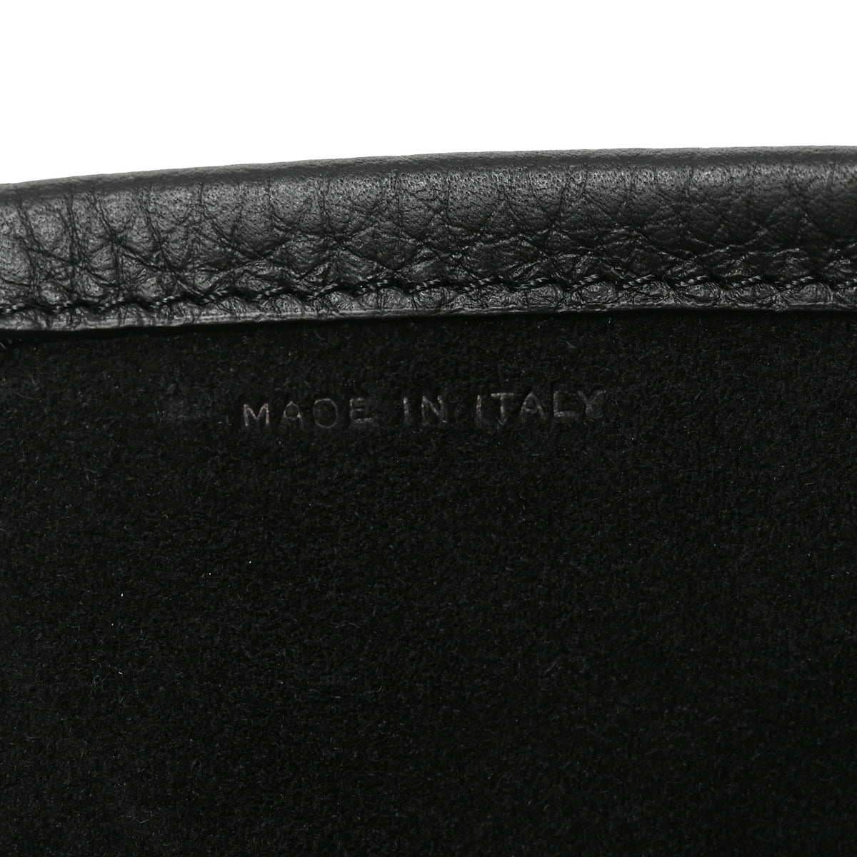 The Row Grained Calfskin Medium N/S Hook Tote Black 7 of 10