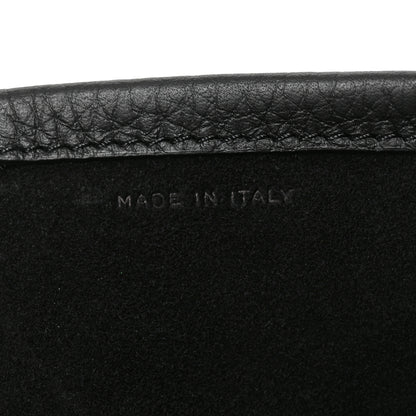 The Row Grained Calfskin Medium N/S Hook Tote Black 7 of 10