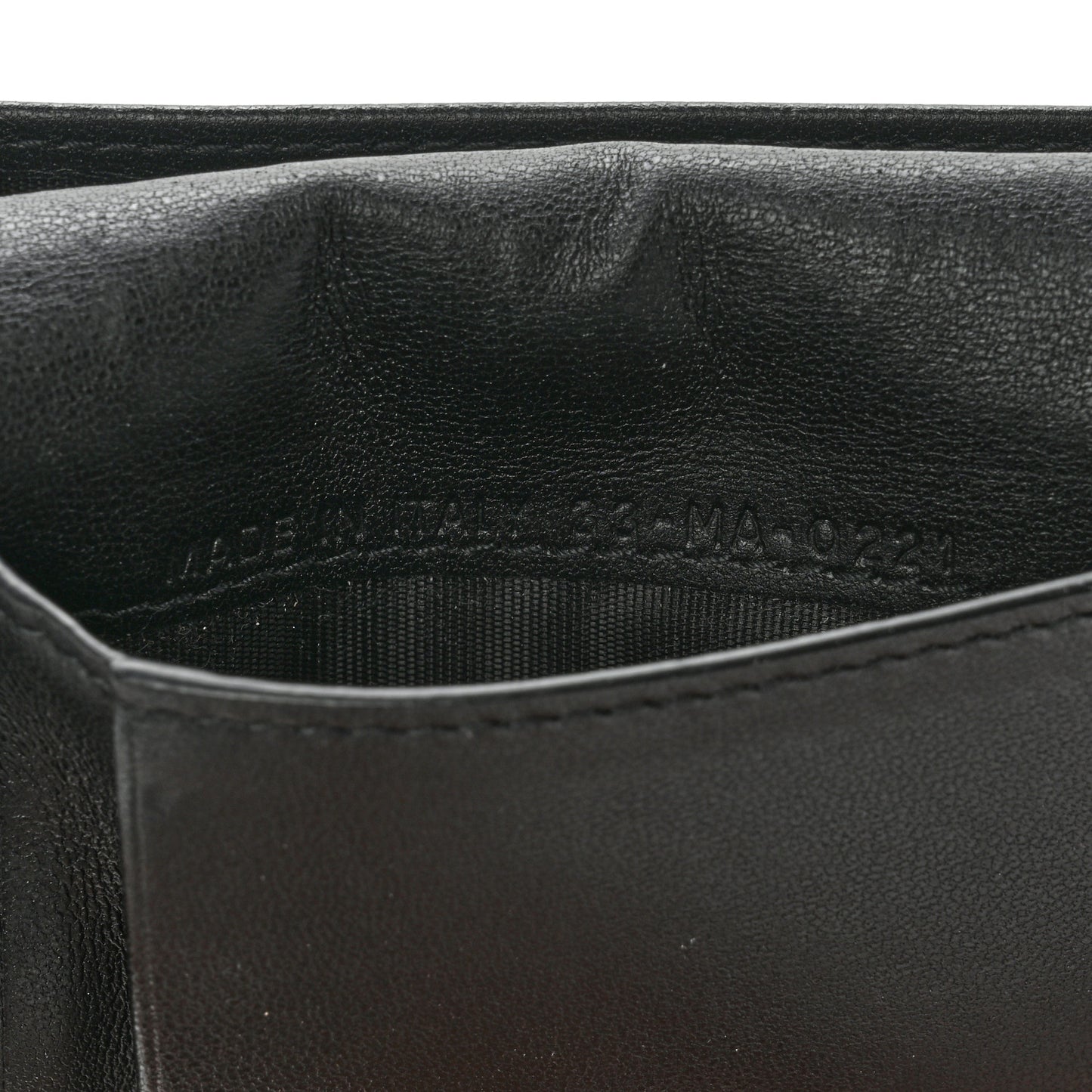 Lambskin Cannage Mini Lady Dior Wallet Black