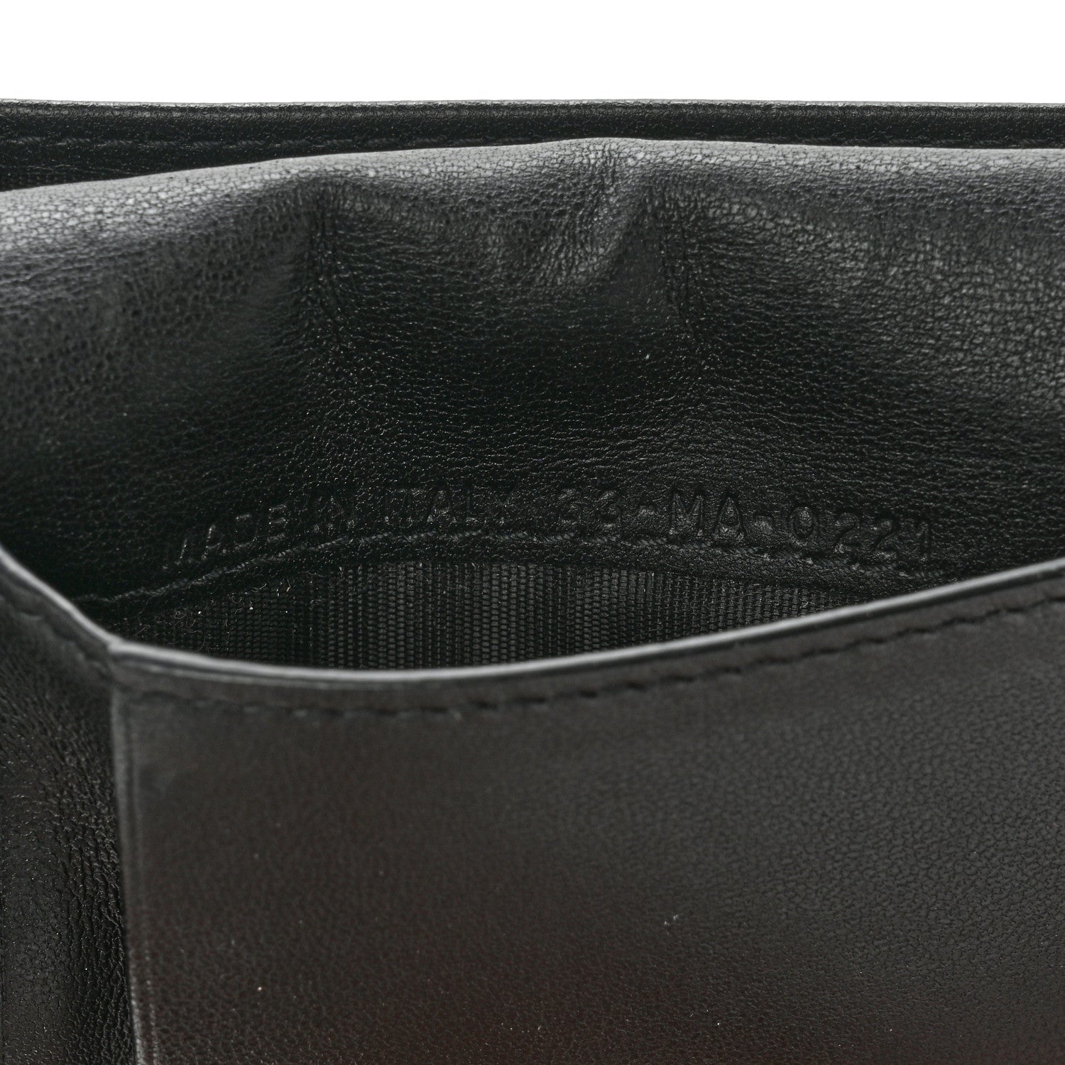 Christian Dior Lambskin Cannage Mini Lady Dior Wallet Black 8 of 14