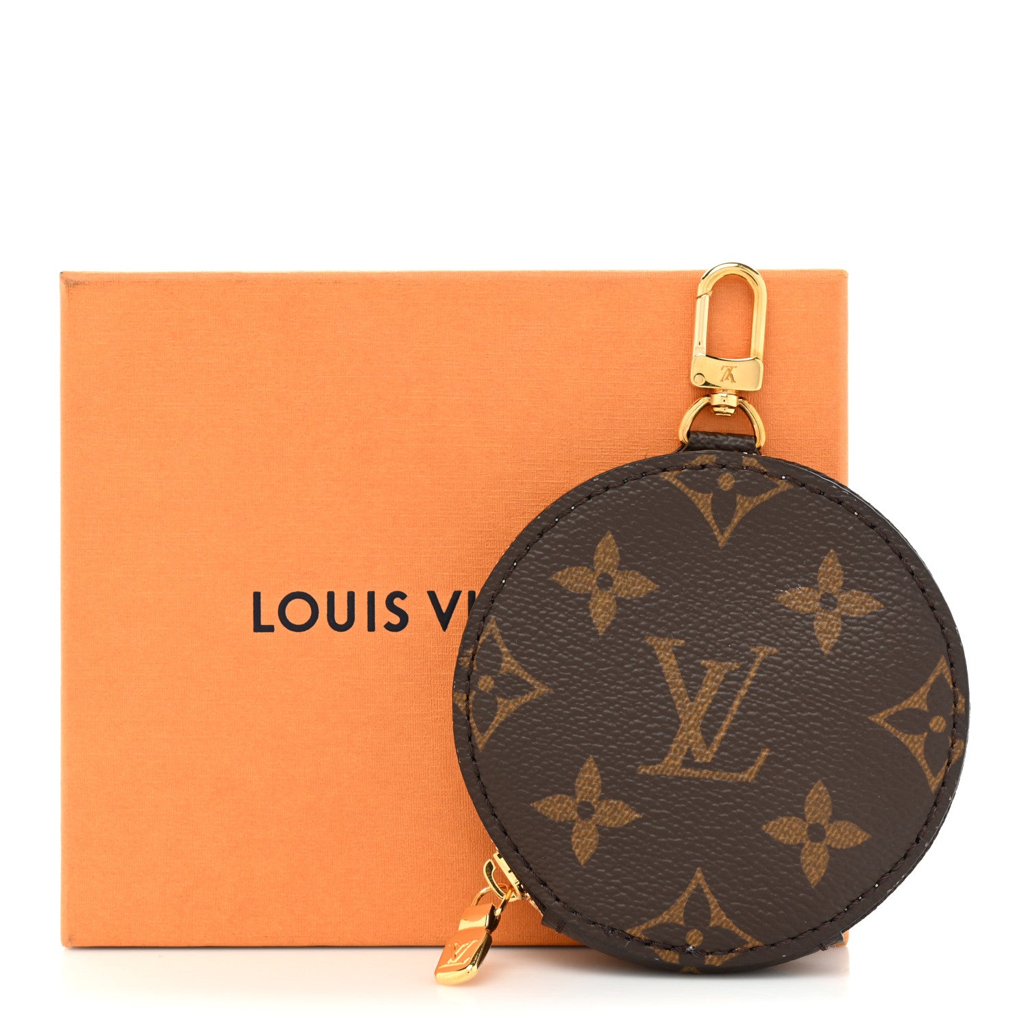 Louis Vuitton Monogram Multi Pochette Accessories Round Coin Purse