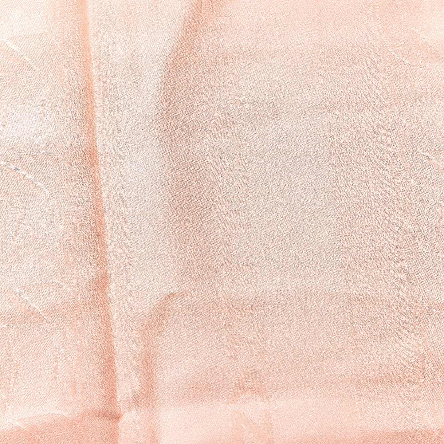 Silk Logo Scarf Pink