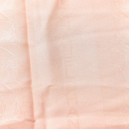 Chanel Silk Logo Scarf Pink 2 of 4