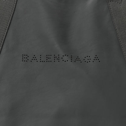 Balenciaga Calfskin Cabas M Shoulder Bag Gris Fossile 9 of 12