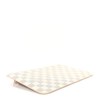 Louis Vuitton Damier Azur Neverfull MM GM Pochette Rose Ballerine 4 of 7