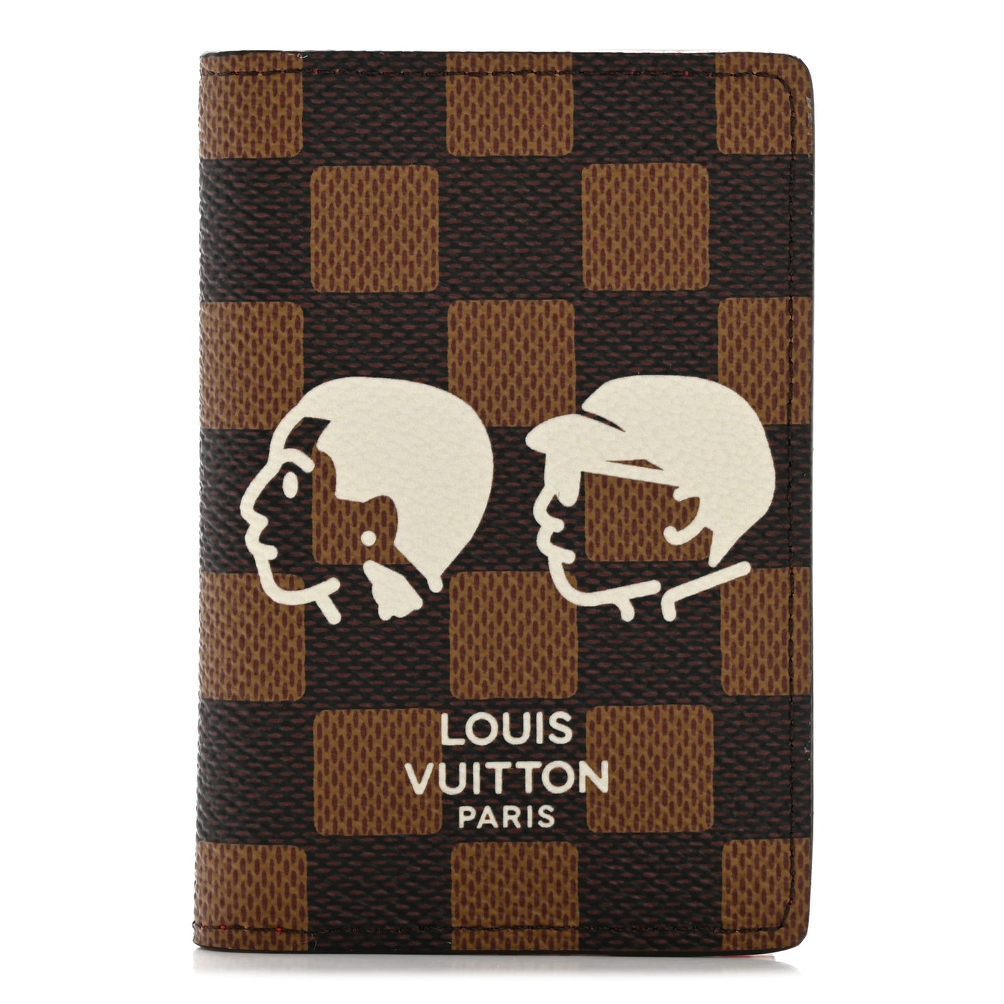 X NIGO Damier Phriendship Pocket Organizer