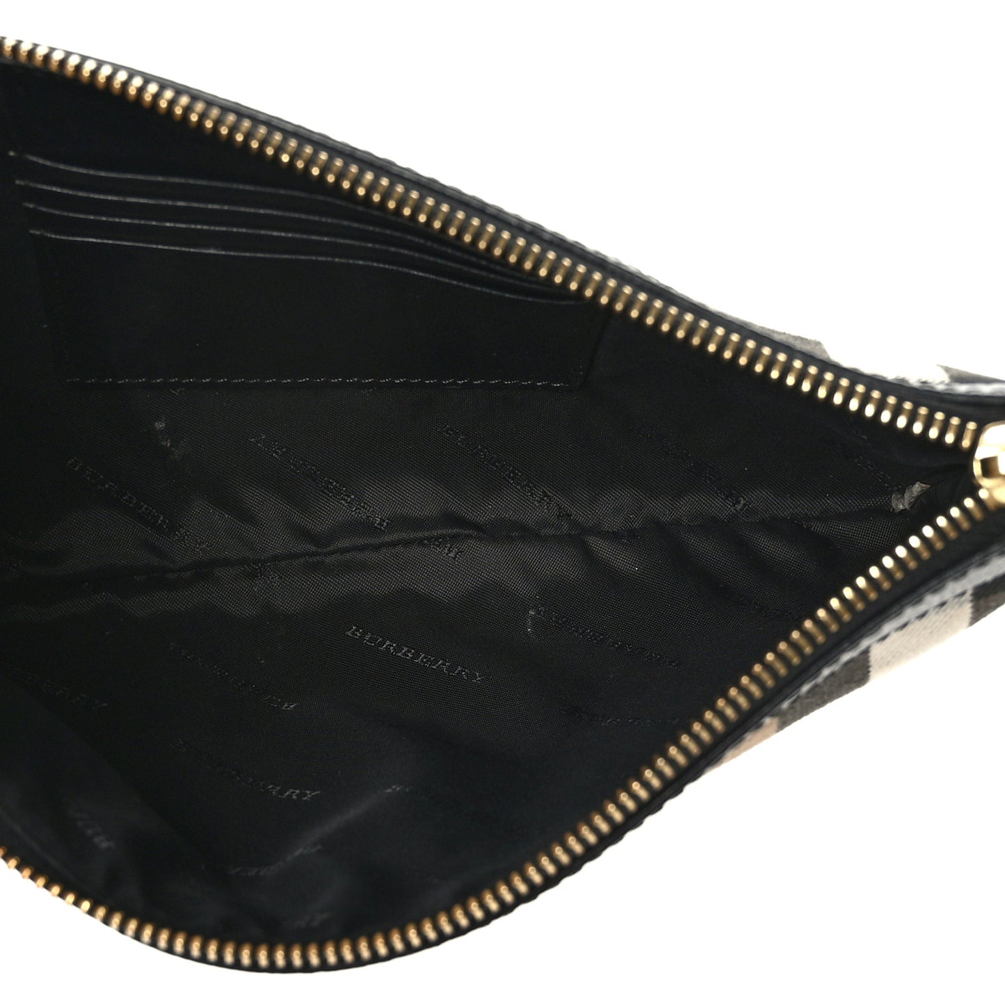 House Check Derby Peyton Crossbody Clutch Bag Black