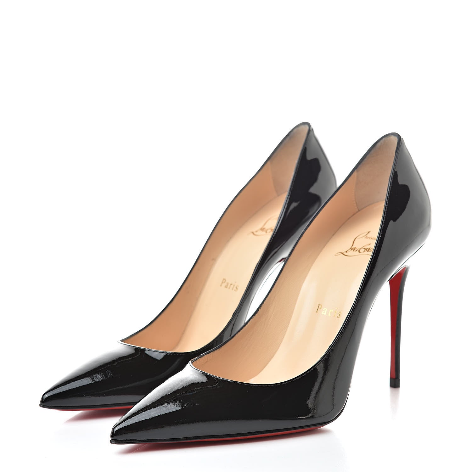 Christian Louboutin Patent So Kate 100 Pumps 38.5 Black 3 of 8
