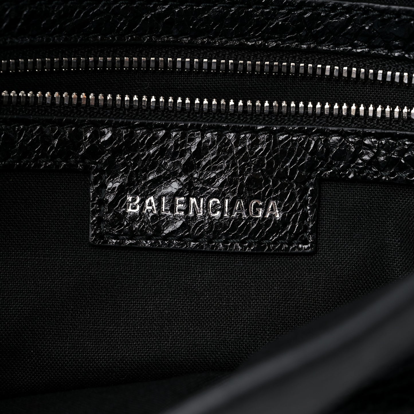 Agneau Arena XS Le Cagole Flap Bag Black