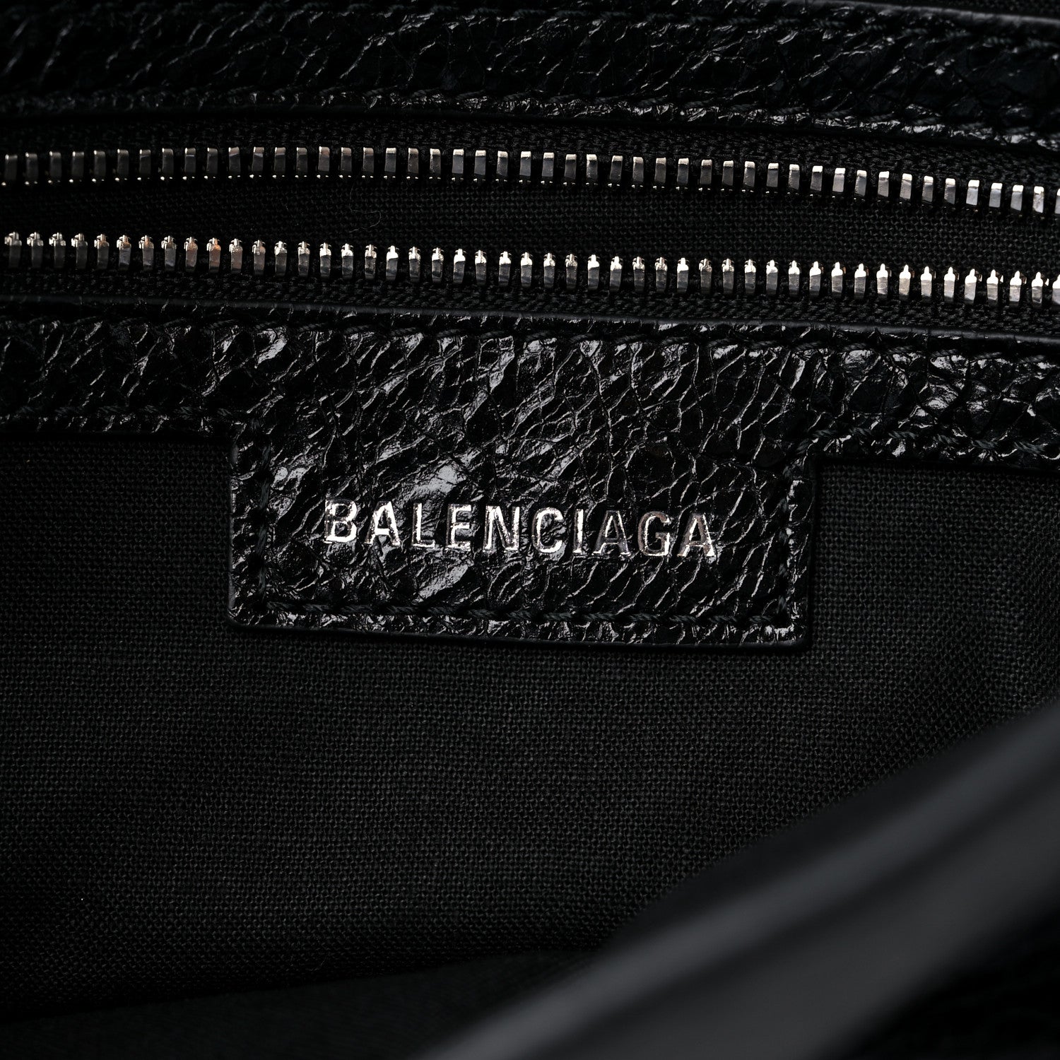 Balenciaga Agneau Arena XS Le Cagole Flap Bag Black 7 of 10