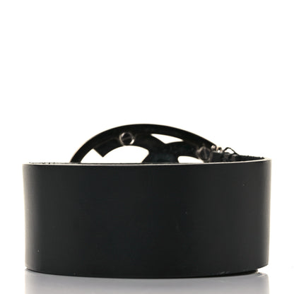 Chanel Calfskin CC Belt 85 34 Black 2 of 5