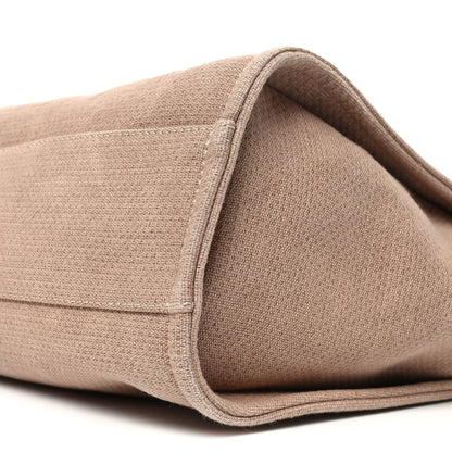 Chanel Canvas Small Deauville Tote Ecru 9 of 10