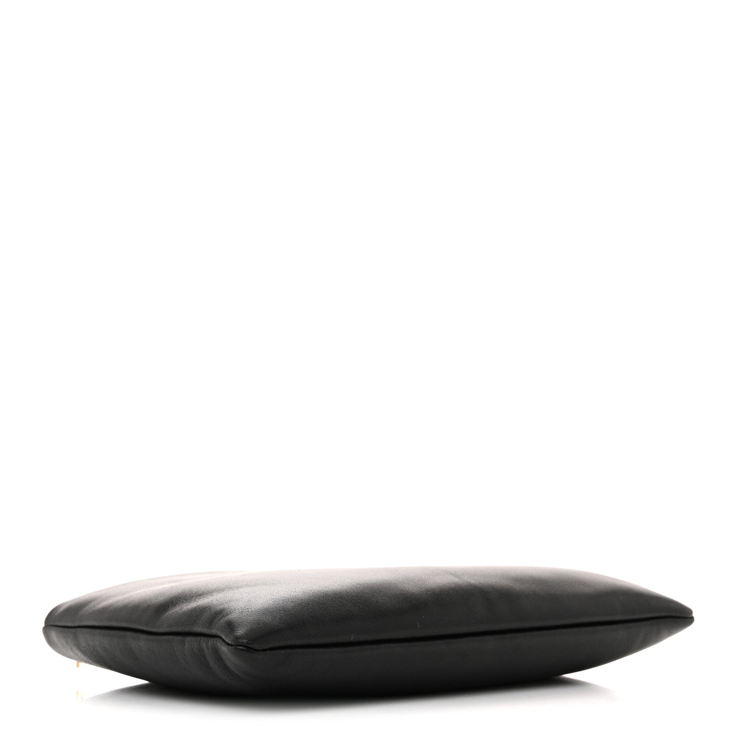 Saint Laurent Lambskin Small Calypso Pouch Black 4 of 10