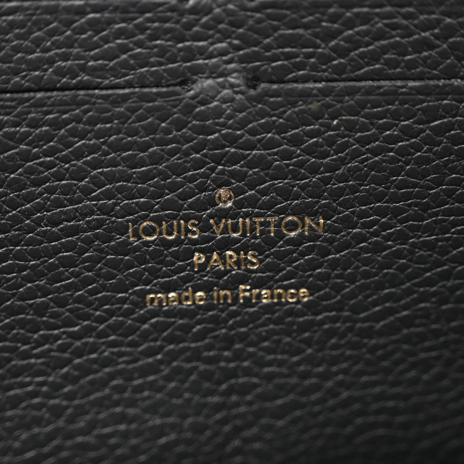 Louis Vuitton Empreinte Clemence Wallet Black 6 of 10