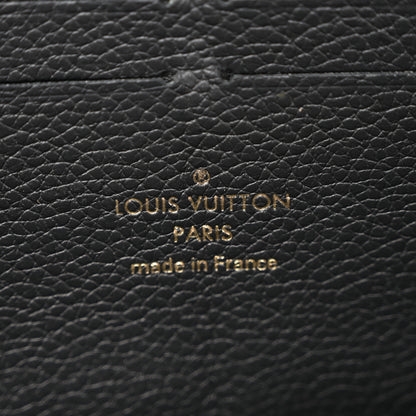 Louis Vuitton Empreinte Clemence Wallet Black 6 of 10