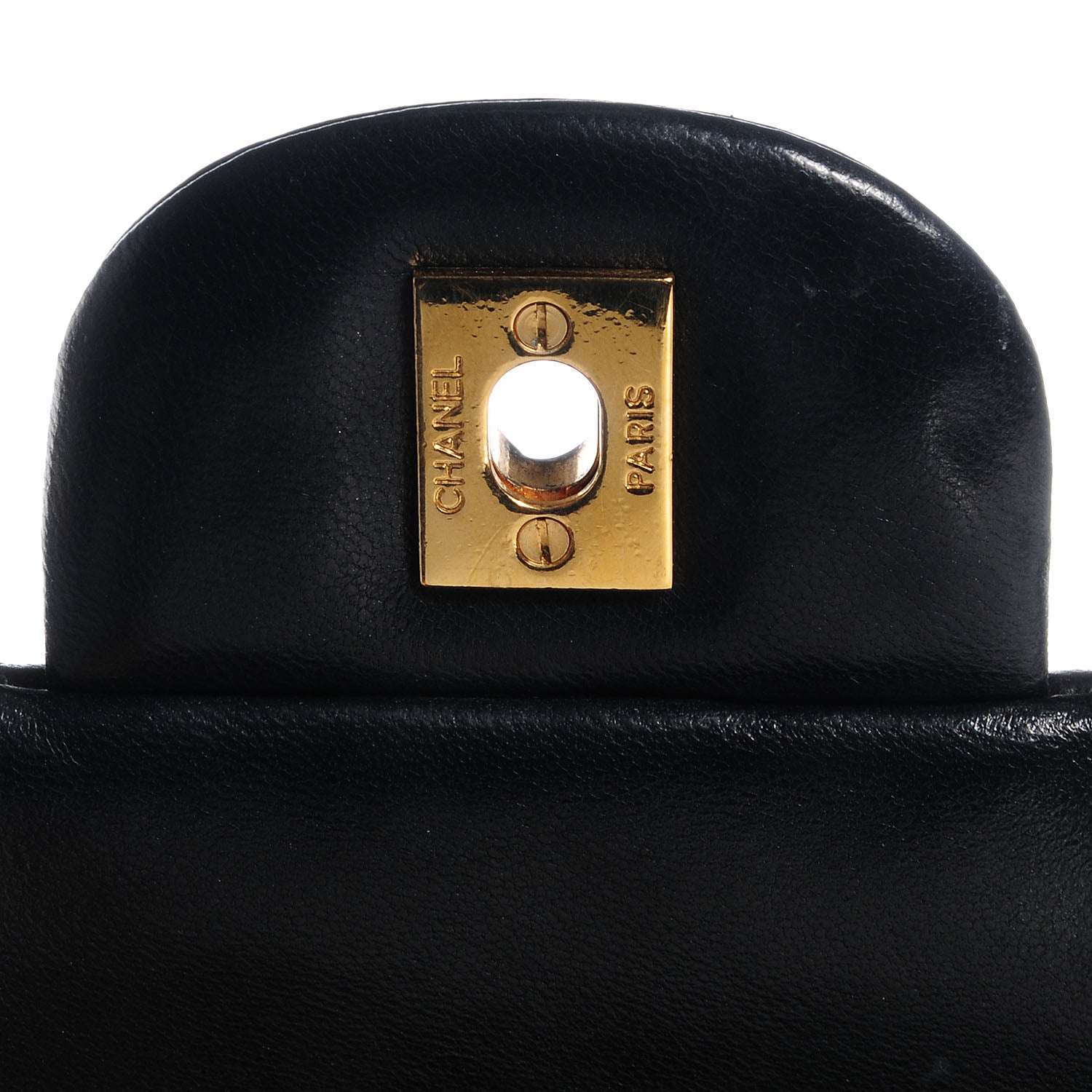 Chanel Lambskin Quilted Maxi Double Flap Black 6 of 8
