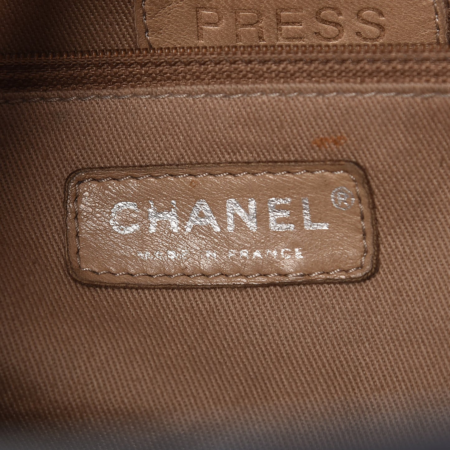 Patent Quilted Reissue 2.55 Tote Blue