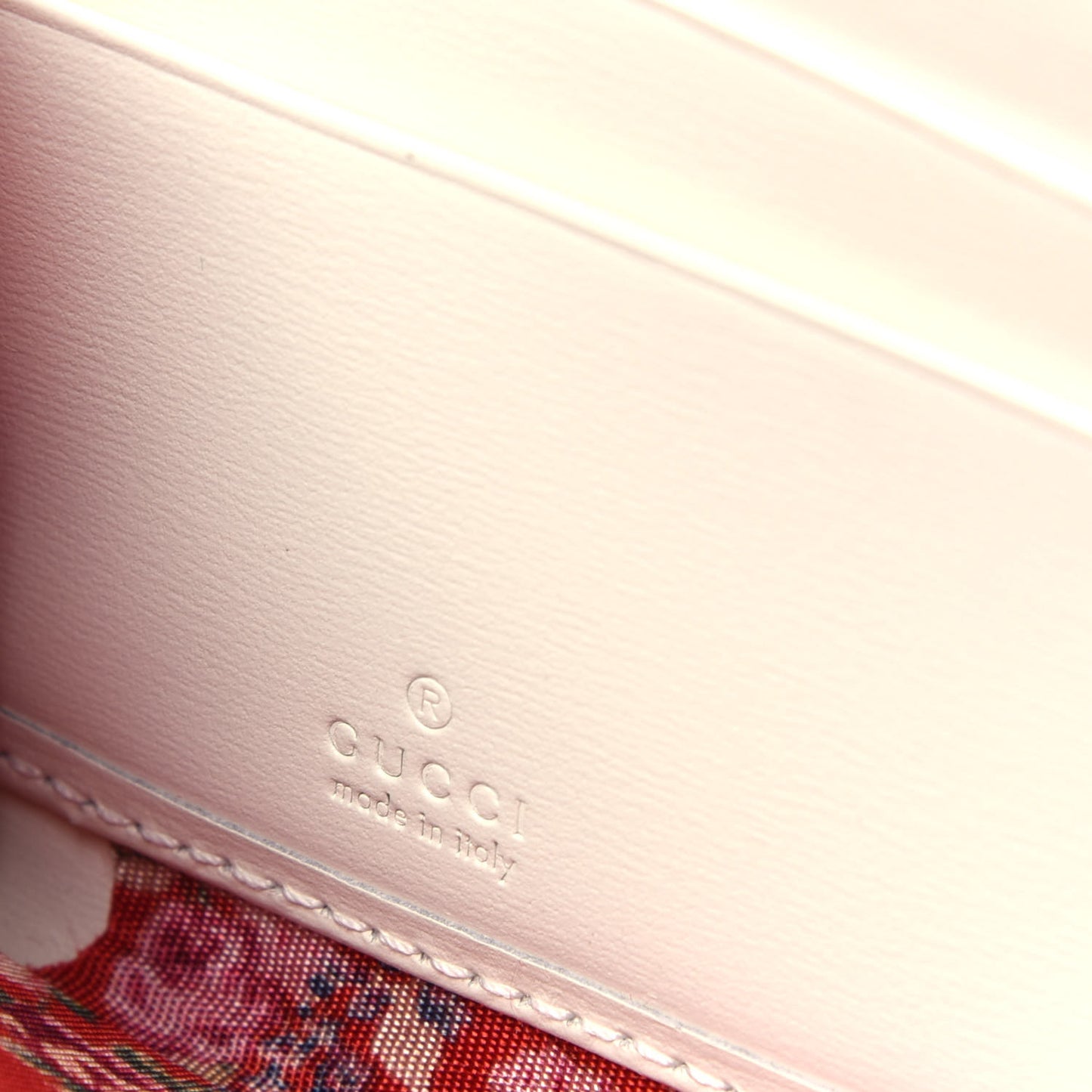 Calfskin Web Trapuntata GG Zip Around Wallet Off White