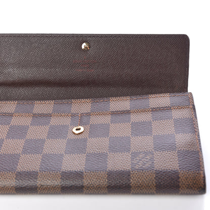Louis Vuitton Damier Ebene Sarah Wallet 9 of 17