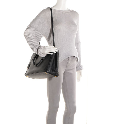 Prada Saffiano Lux Medium Double Zip Tote Nero Black 2 of 11