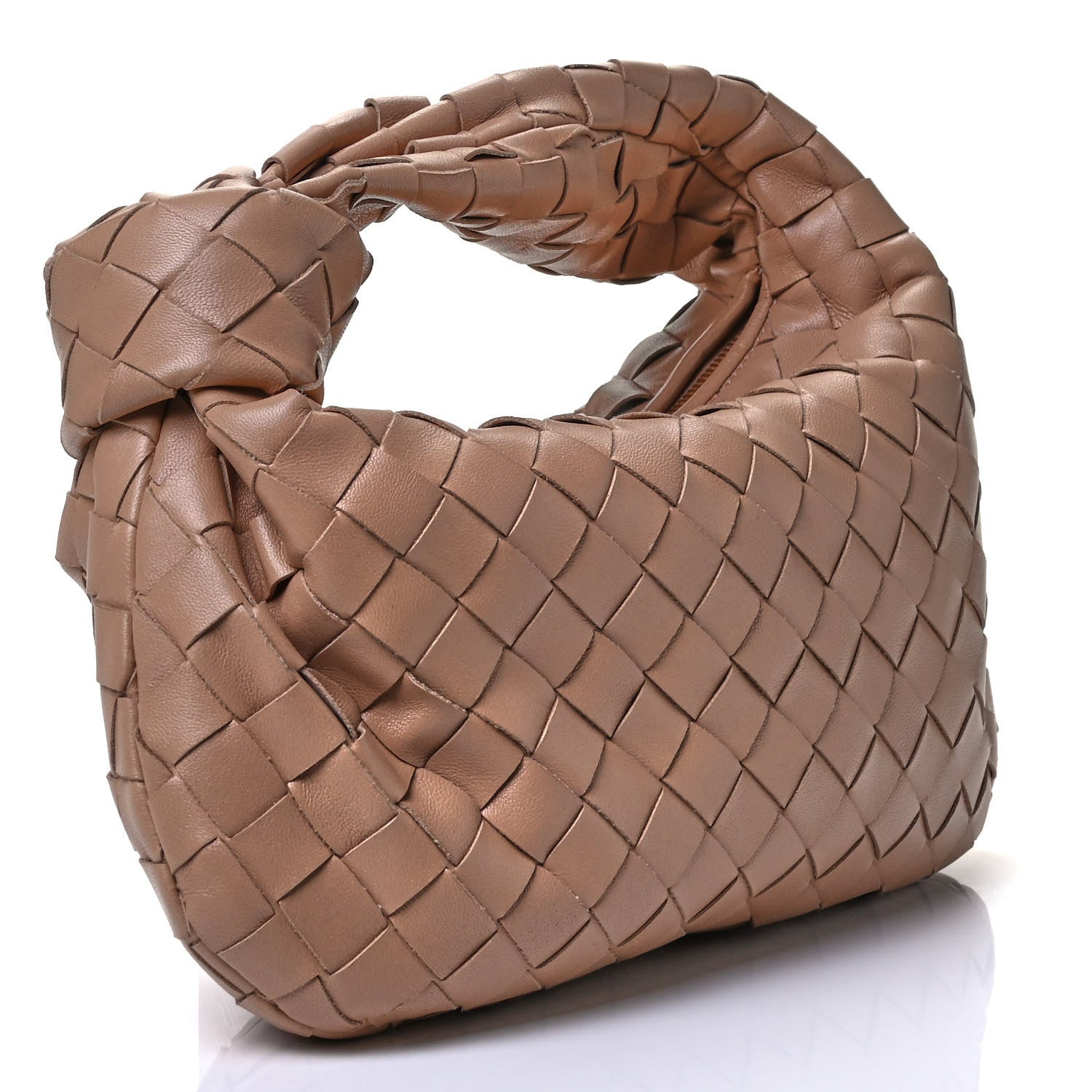 Bottega Veneta Nappa Intrecciato Mini Jodie Almond 2 of 4