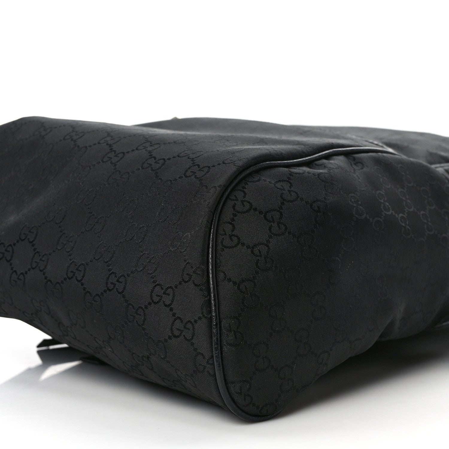 Gucci Nylon Monogram Slim Backpack Black 9 of 9