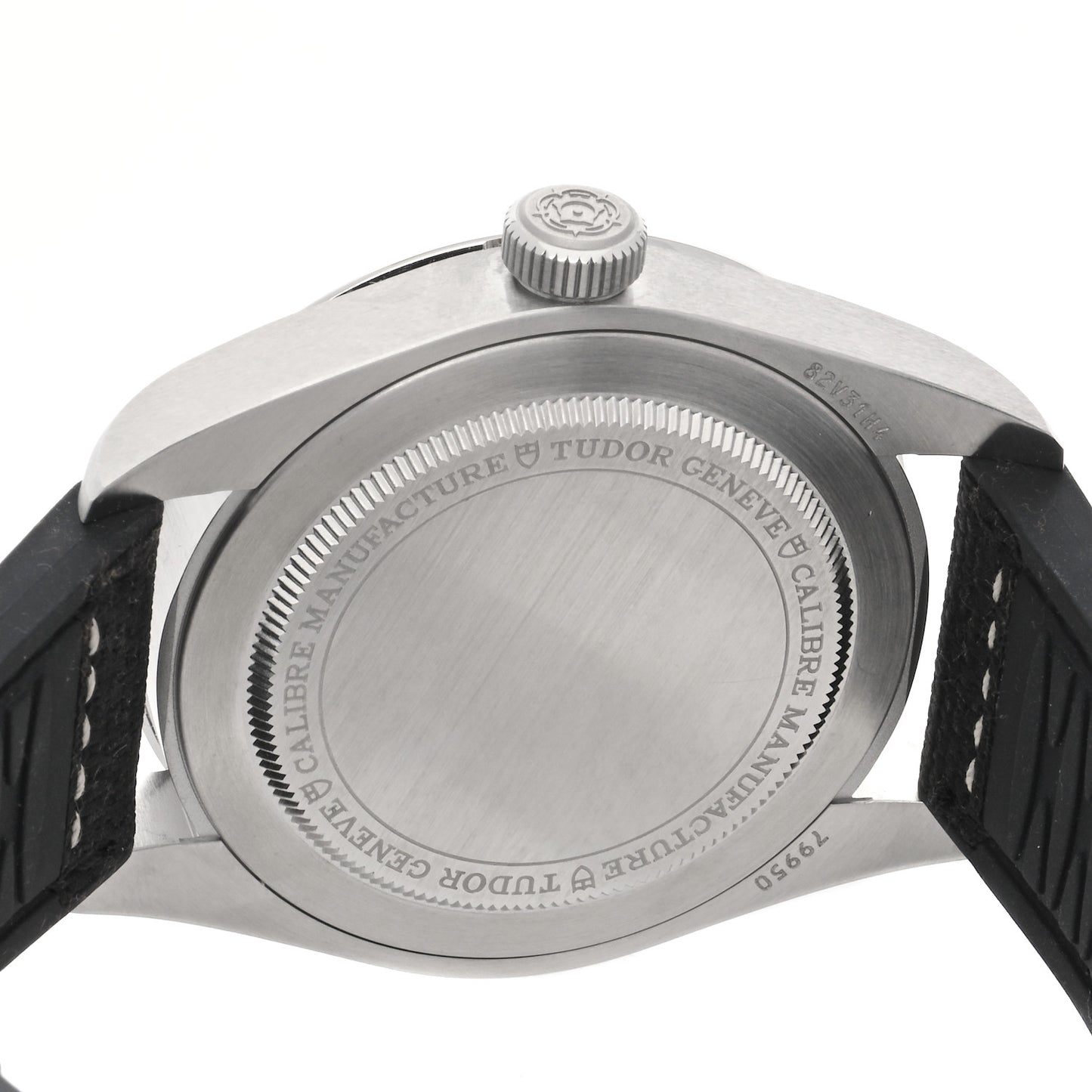 Stainless Steel Fabric 39mm Oyster Prince Automatic Watch Black 79950