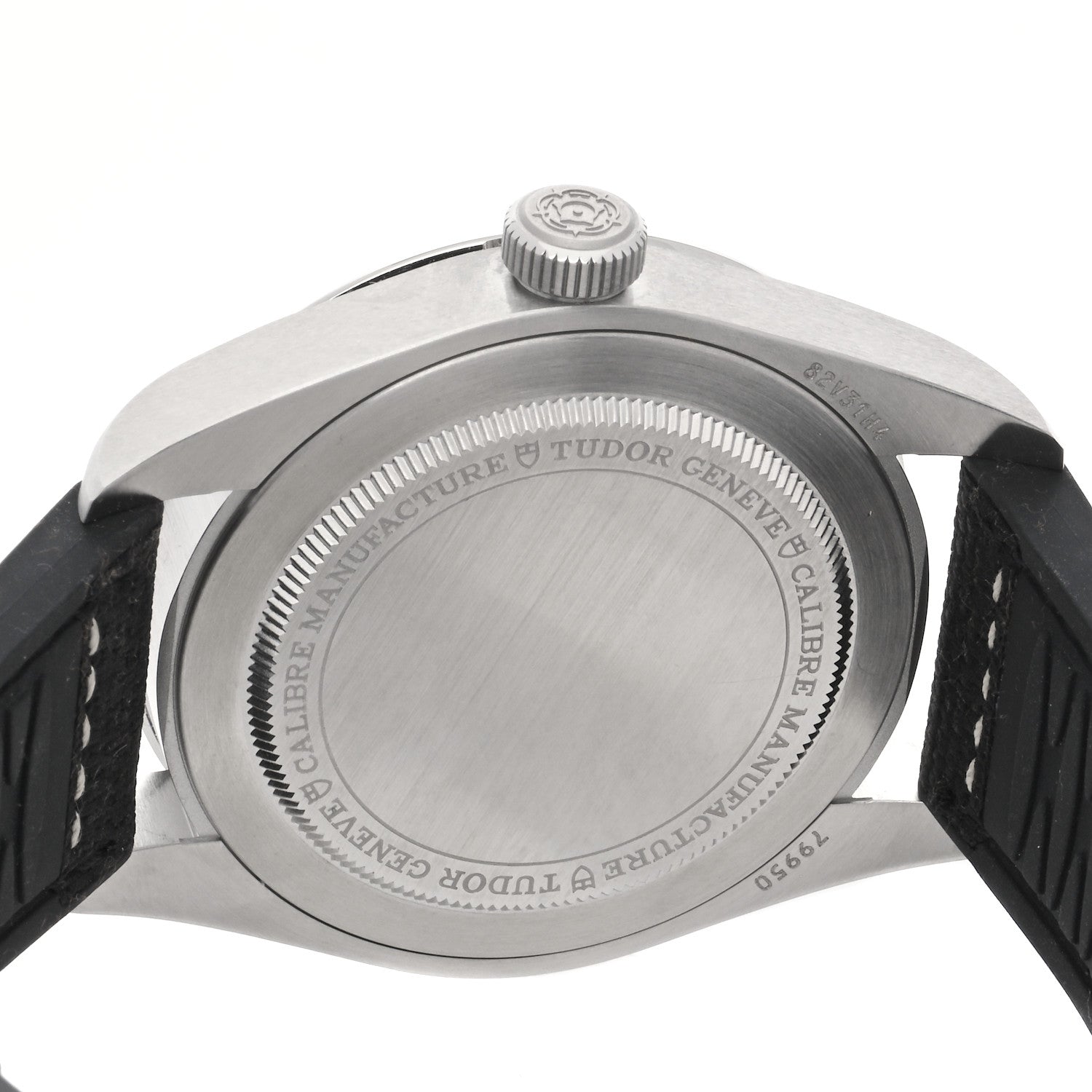 TUDOR Stainless Steel Fabric 39mm Oyster Prince Automatic Watch Black 79950 4 of 5