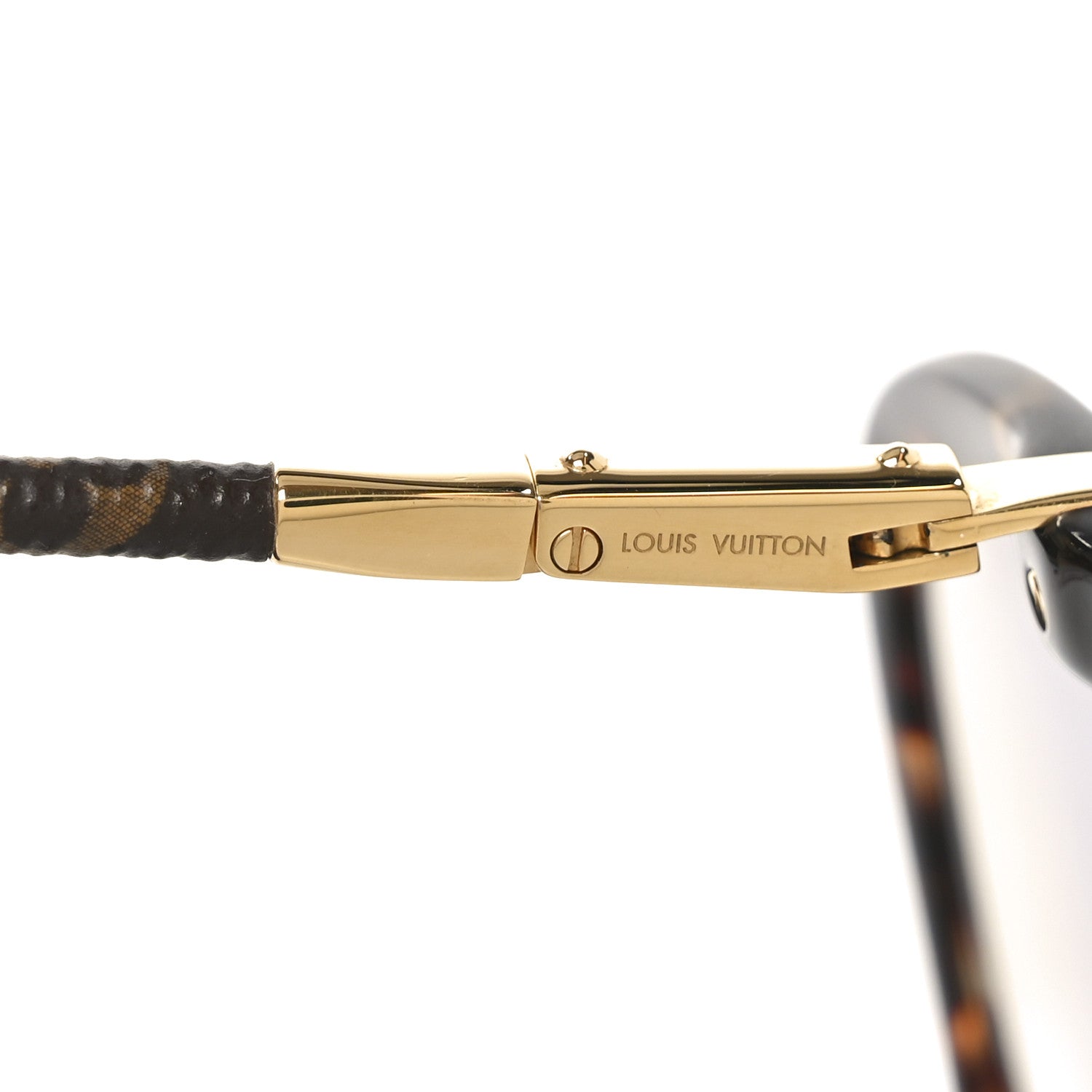 Louis Vuitton Monogram Charlotte Z0629W Sunglasses Dark Tortoise