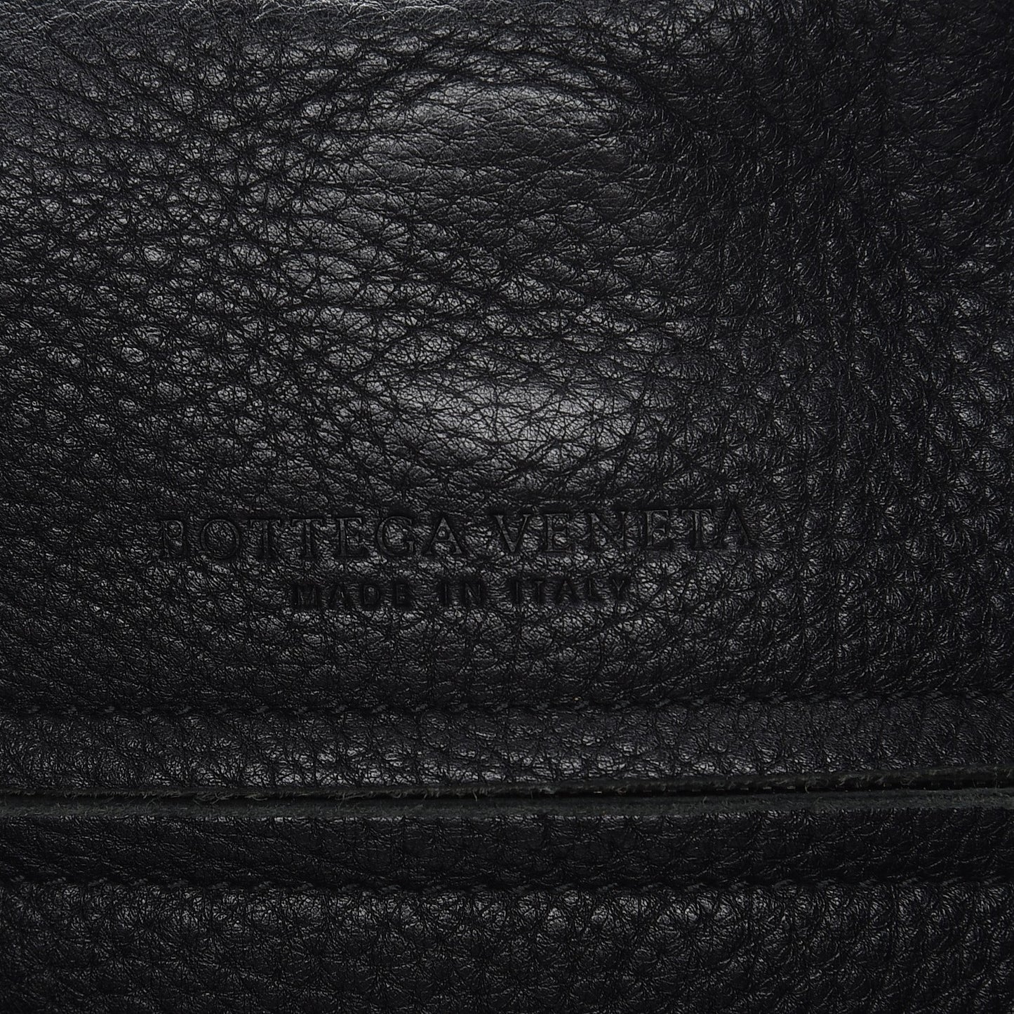Cervo Deerskin Large Hobo Nero Black