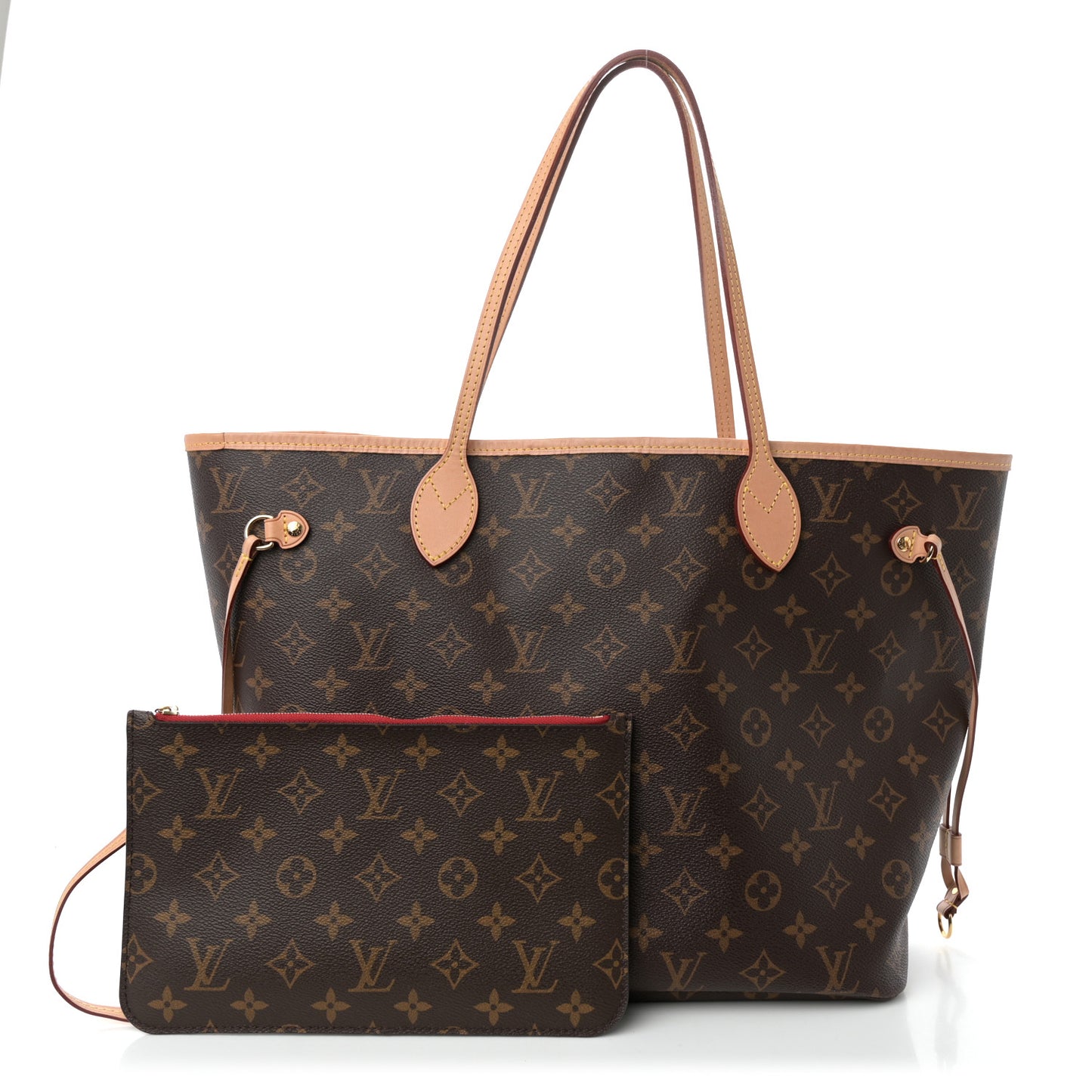 Monogram Neo Neverfull MM Cherry