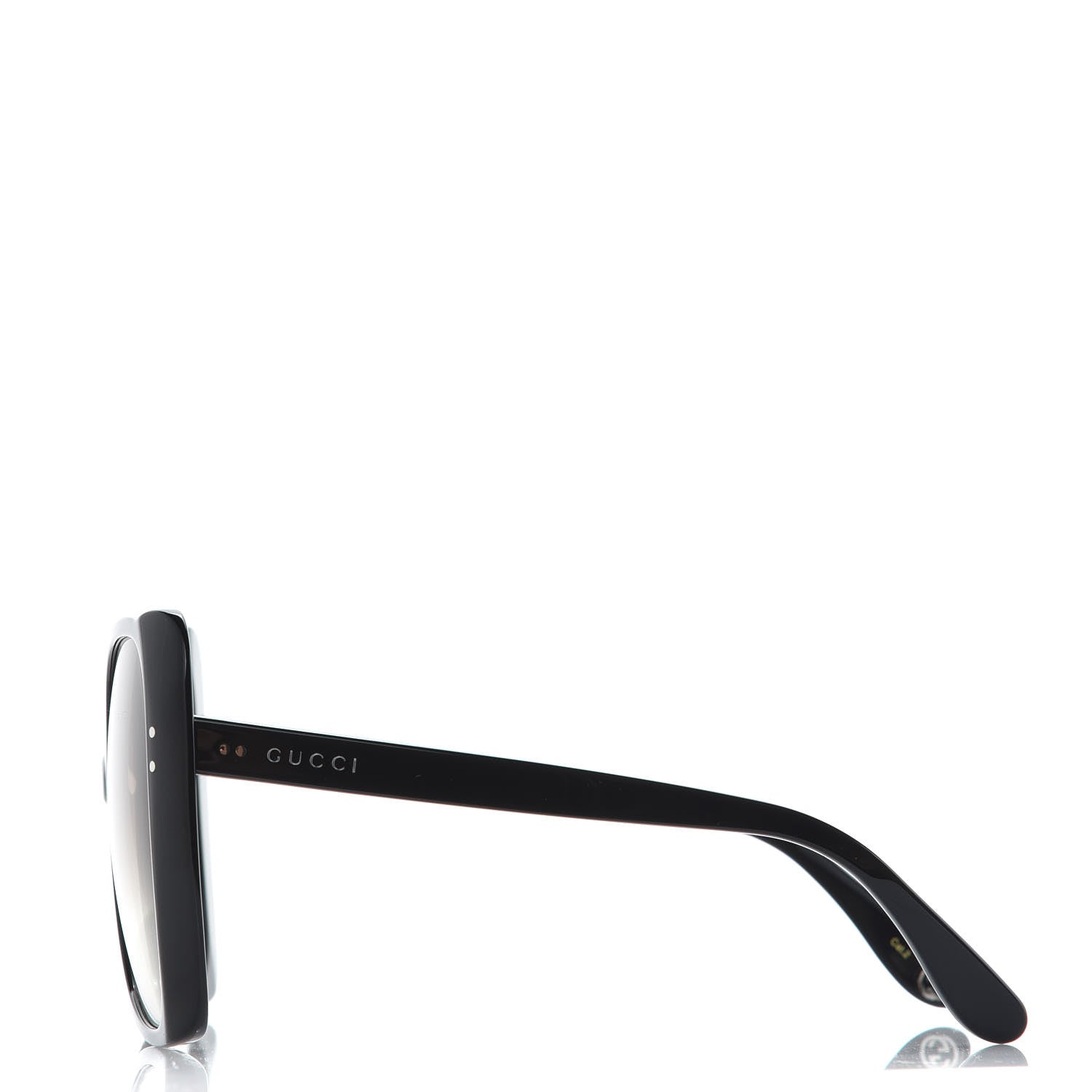 Gucci Acetate Oversize Square Frame GG0471S Sunglasses Black 2 of 7