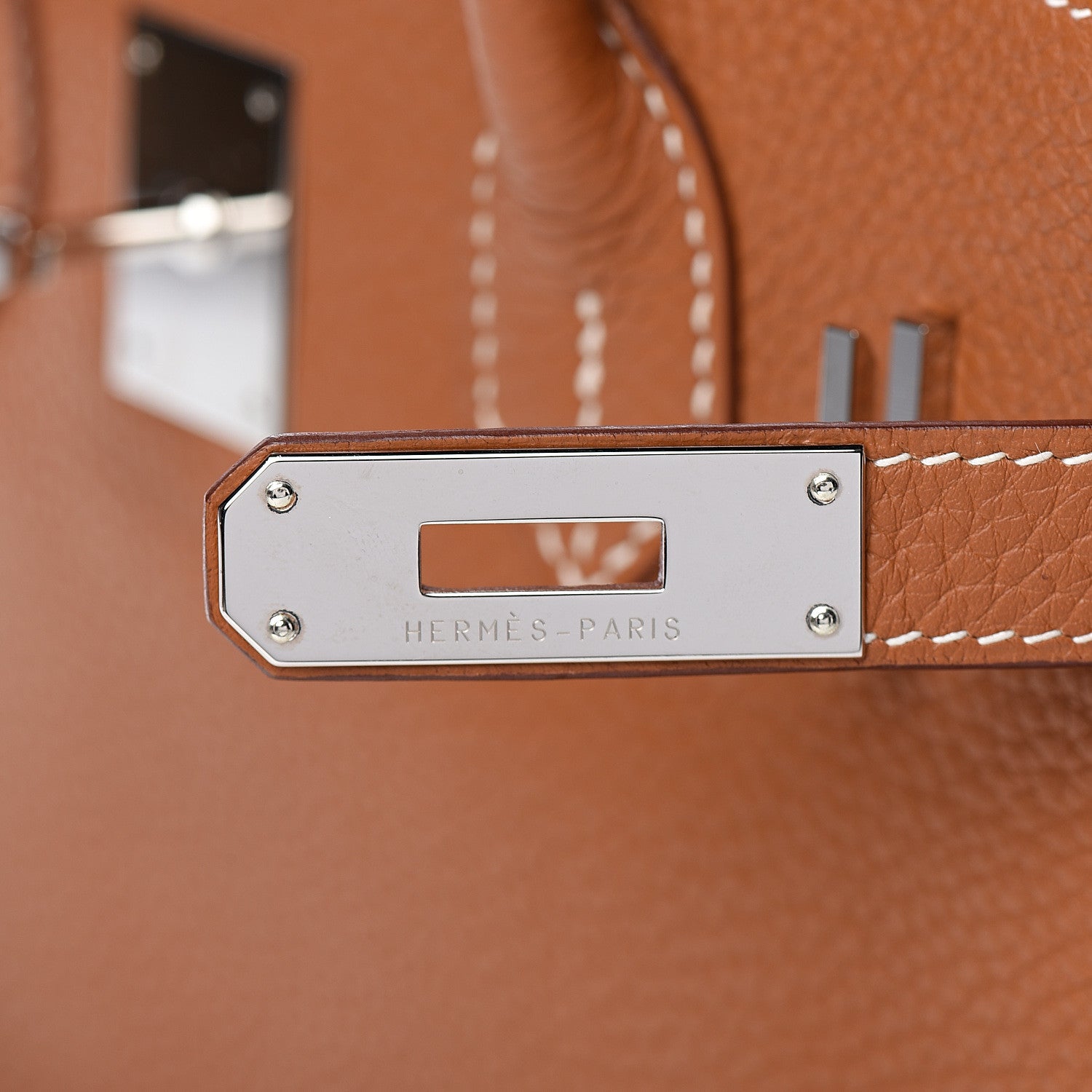 Hermes Taurillon Clemence Birkin 30 Gold 14 of 34