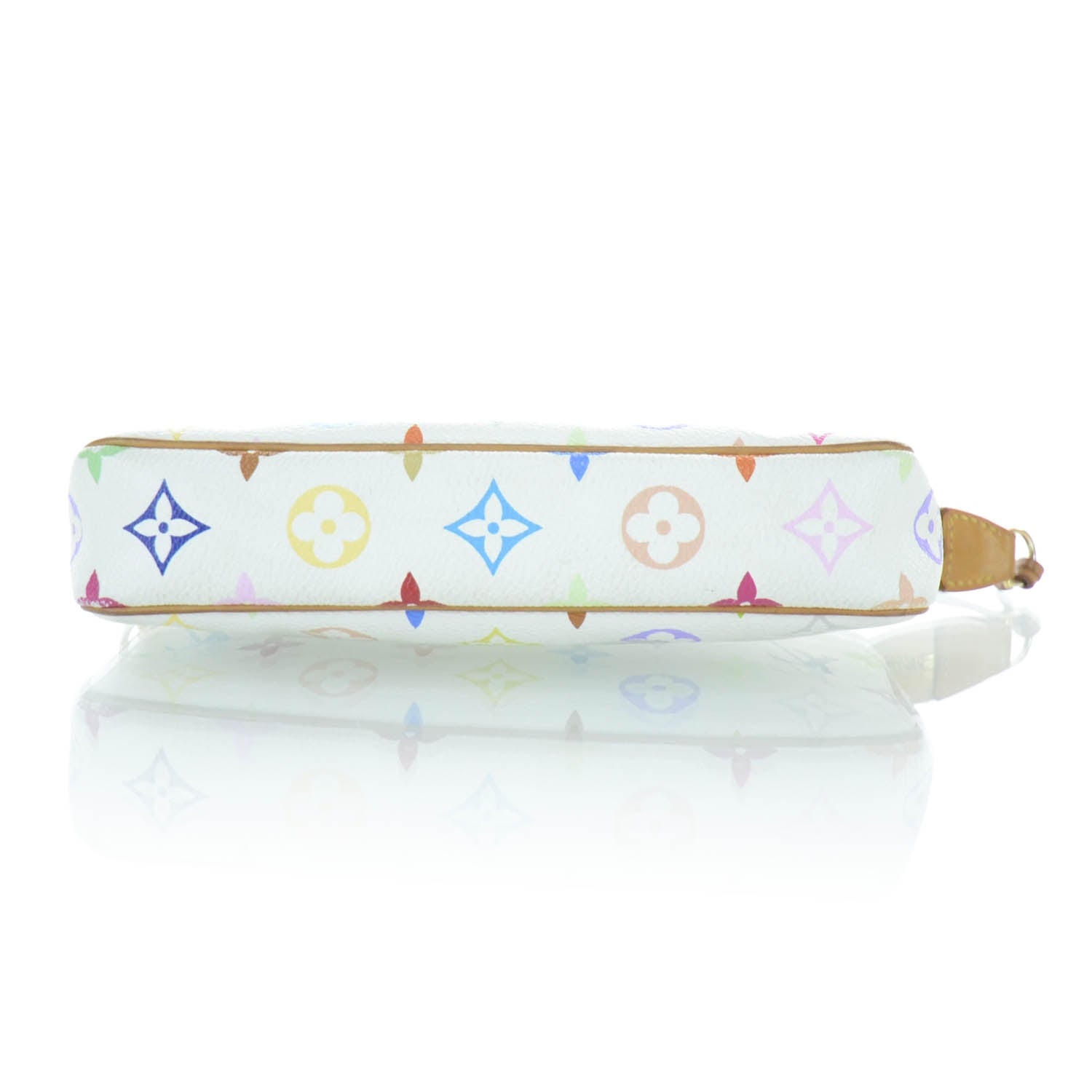Louis Vuitton Monogram Multicolor Pochette Accessories White 4 of 10