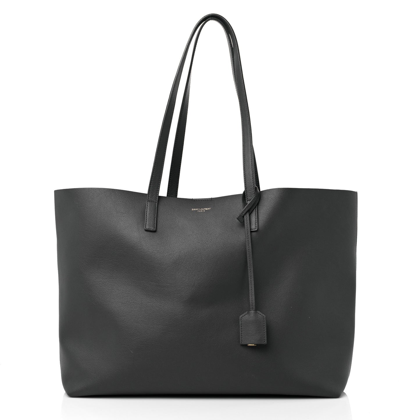 Calfskin Large Shopping Tote Fog
