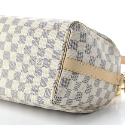Louis Vuitton Damier Azur Speedy Bandouliere 25 7 of 10