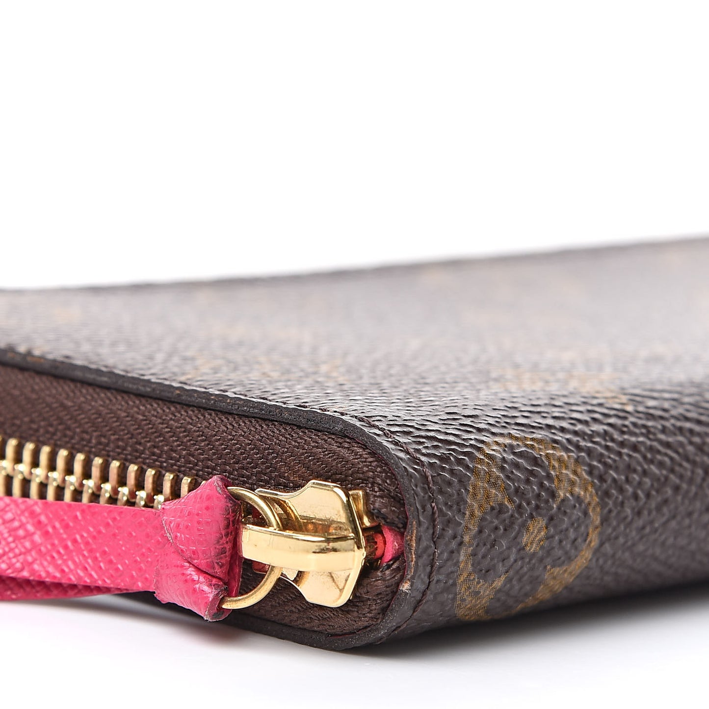 Monogram Clemence Wallet Hot Pink