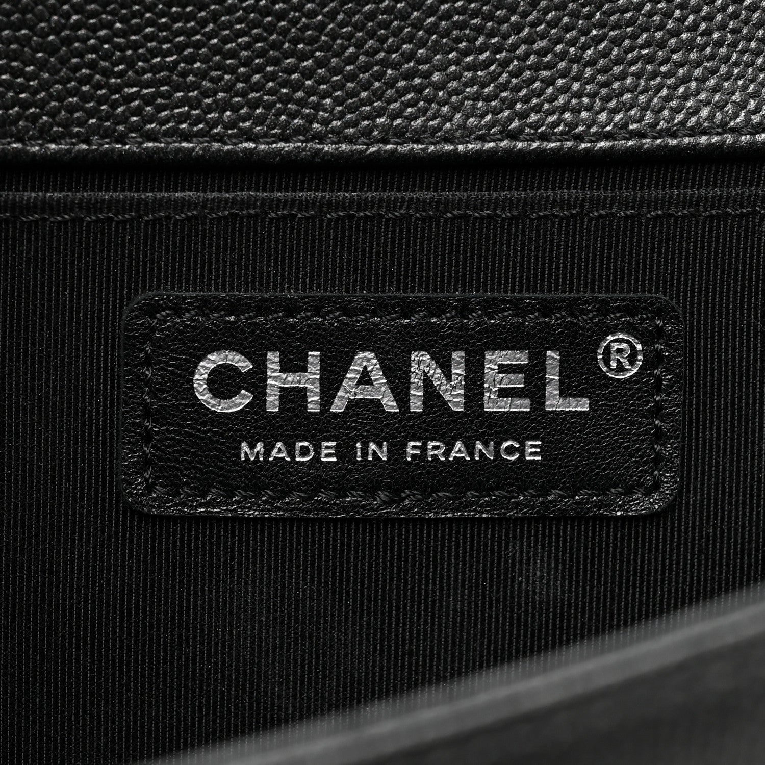 Chanel Caviar Quilted Medium Boy Flap So Black 6 of 13
