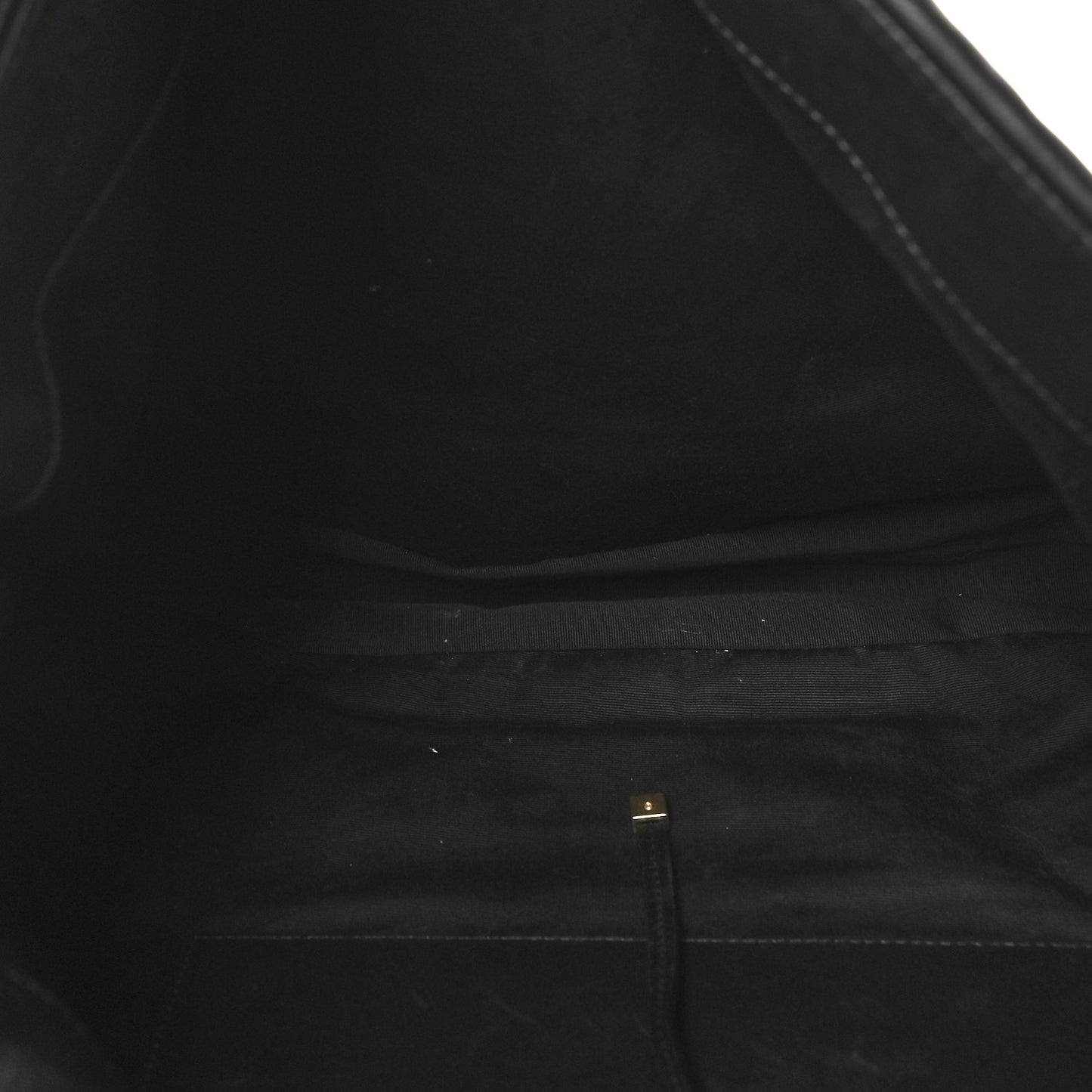 Lambskin Matelasse Monogram Large Jamie 4.3 Black