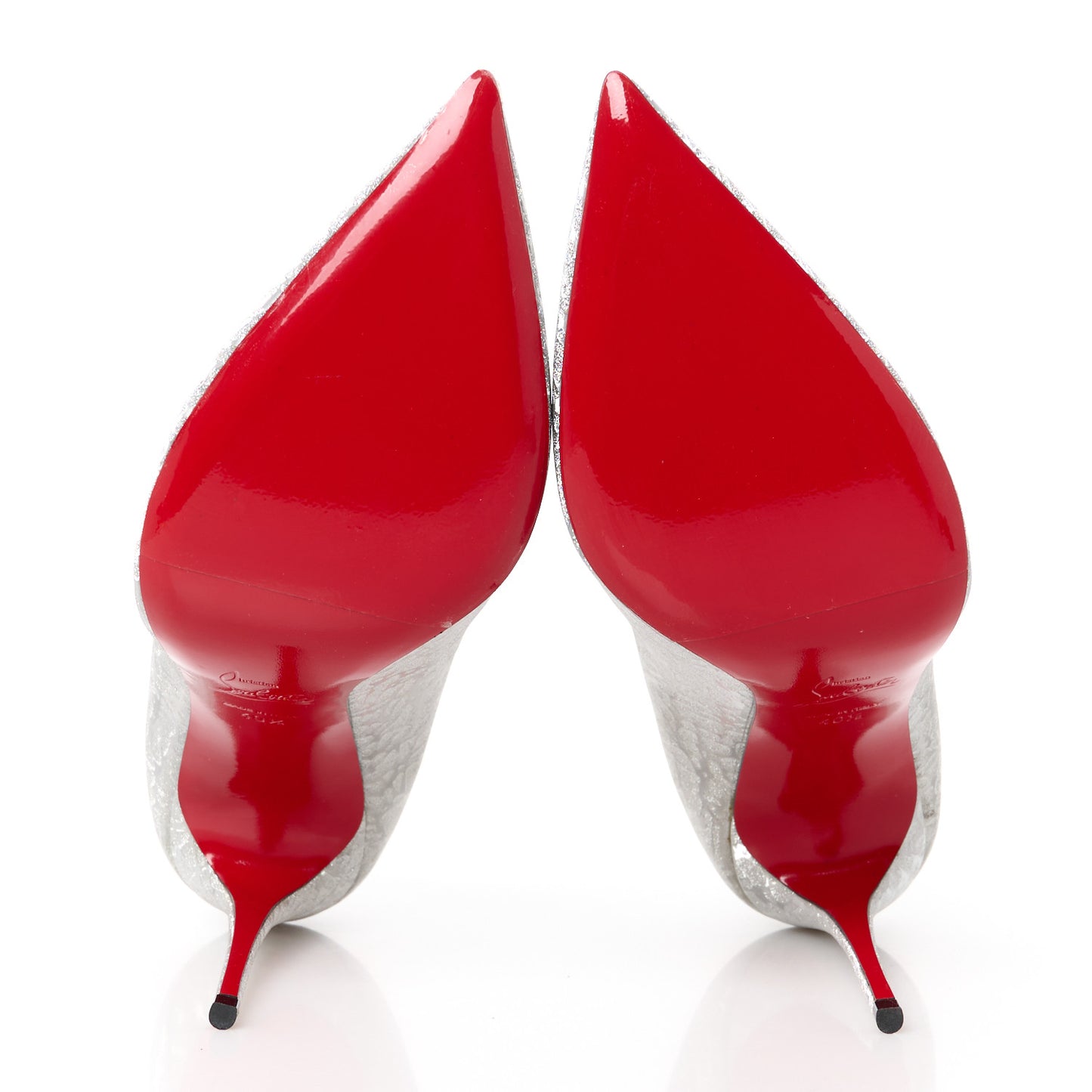 Glitter Specchio Hot Chick 100 Pumps 40.5 Silver
