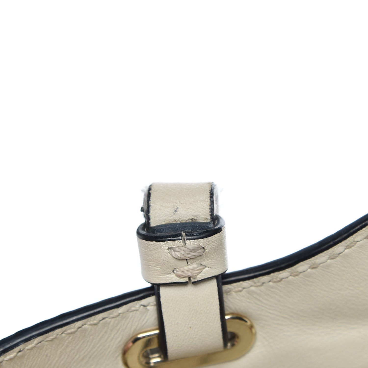 Valentino Garavani Vitello Small Rockstud Tote Ivory 18 of 35