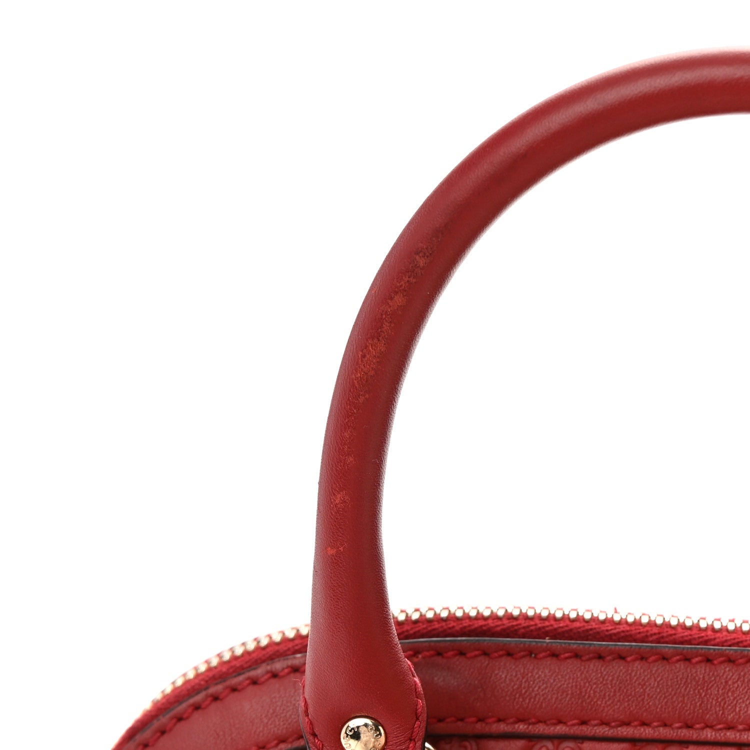 Gucci Soft Microguccissima Mini Dome Bag Rosso 18 of 21