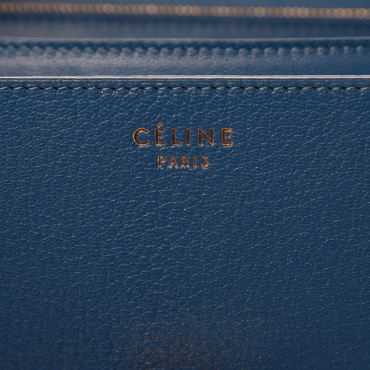 Goatskin Medium Classic Box Flap Bag Deepsea
