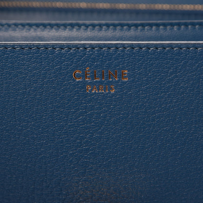 Celine Goatskin Medium Classic Box Flap Bag Deepsea 6 of 11