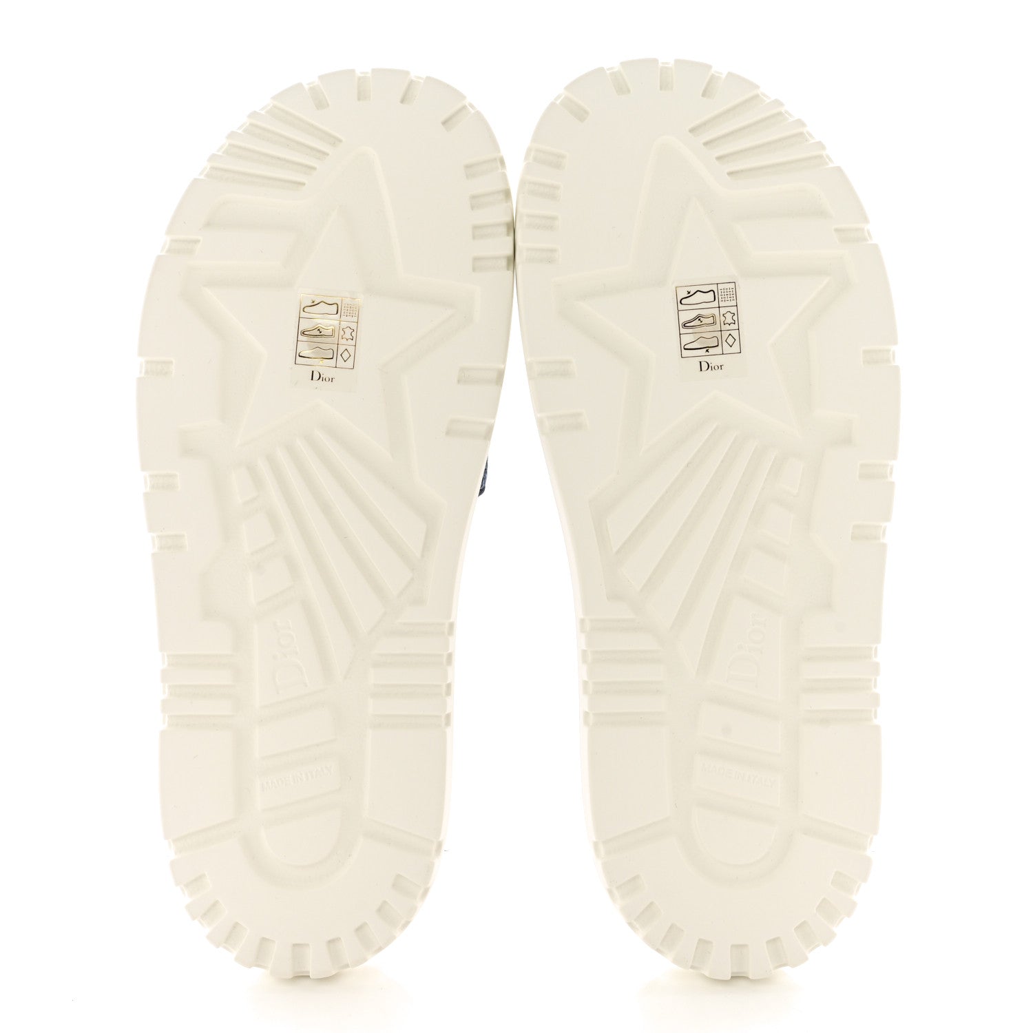 Christian Dior Canvas D-Constellation Embroidered Dway 10mm Slide Sandals 39 White Multicolor 5 of 8