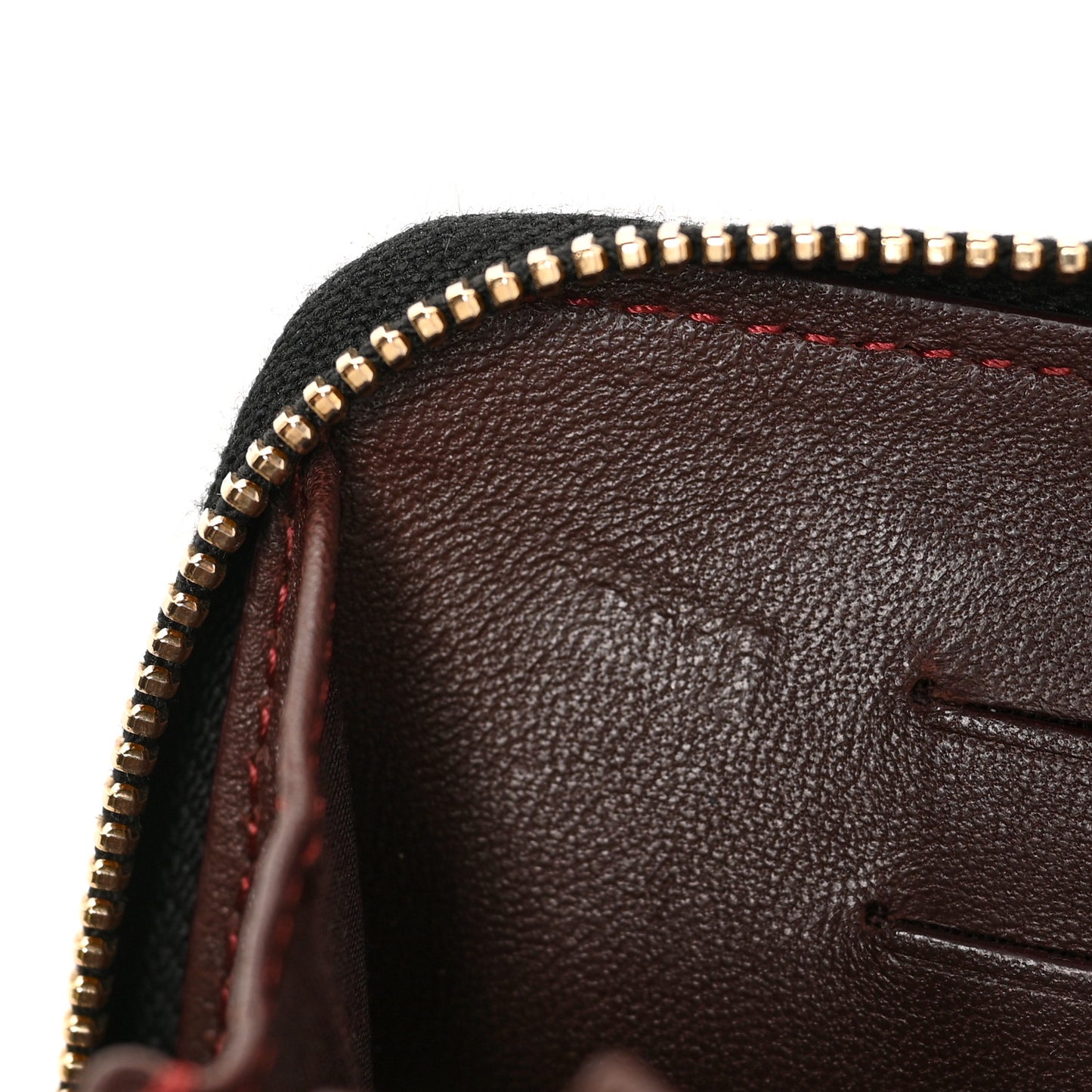 Lambskin Quilted Small Trendy CC Zip Around Wallet Black