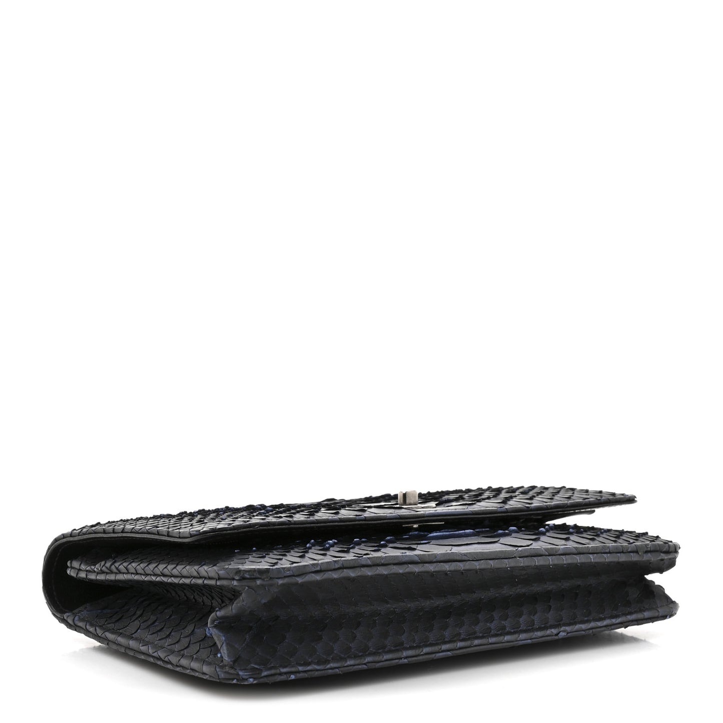 Snakeskin Wallet On Chain WOC Navy