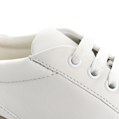 Fendi Vitello Logo Womens Low Top Sneakers 35.5 White 11 of 11