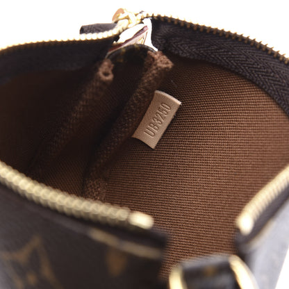 Louis Vuitton Monogram Mini Pochette Accessories 7 of 9
