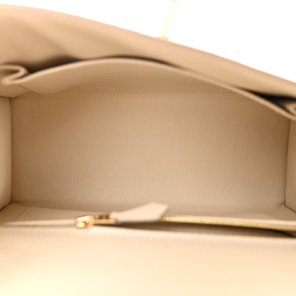 Hermes Epsom Kelly Sellier 25 Craie 5 of 12